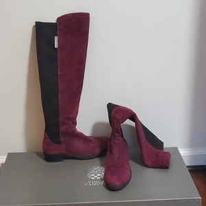 Vince Camuto Purple Suede Boots